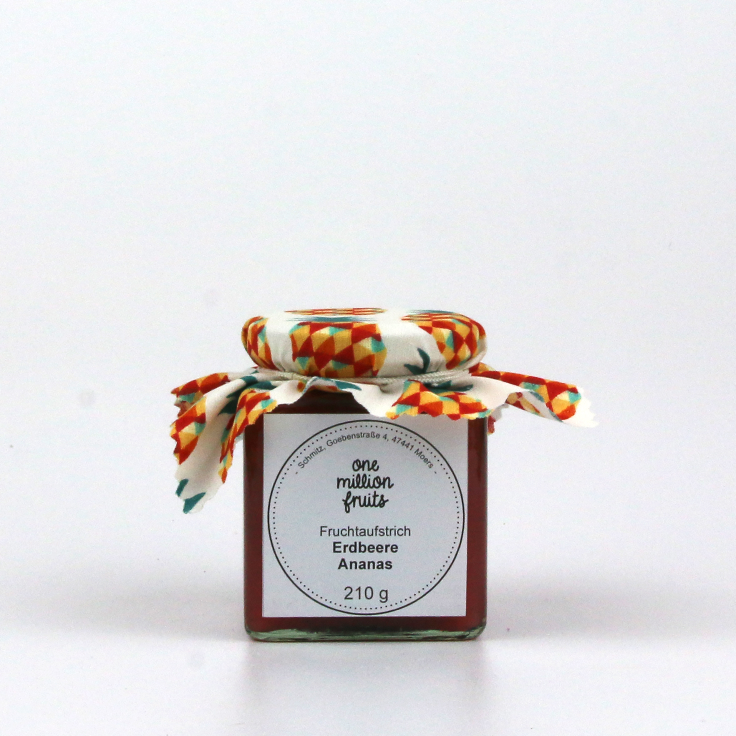 Erdbeer-Ananas-2 Erdbeer Ananas Fruchtaufstrich