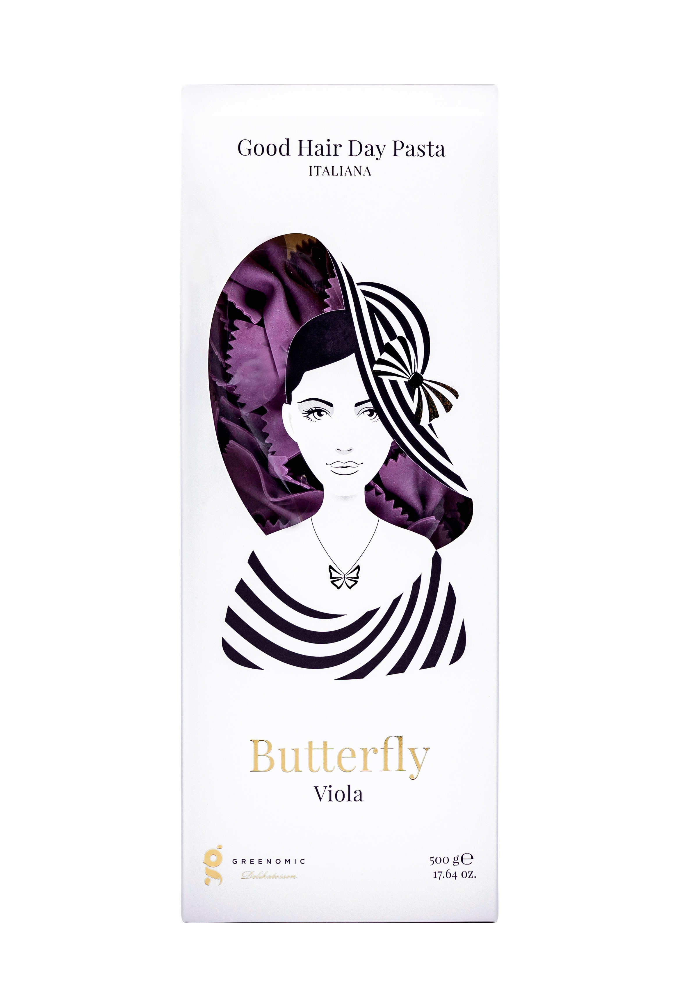 3023-Good-Hair-Day-Pasta-Viola Good hair day pasta - Butterfly Viola - Schmetterlingsnudeln