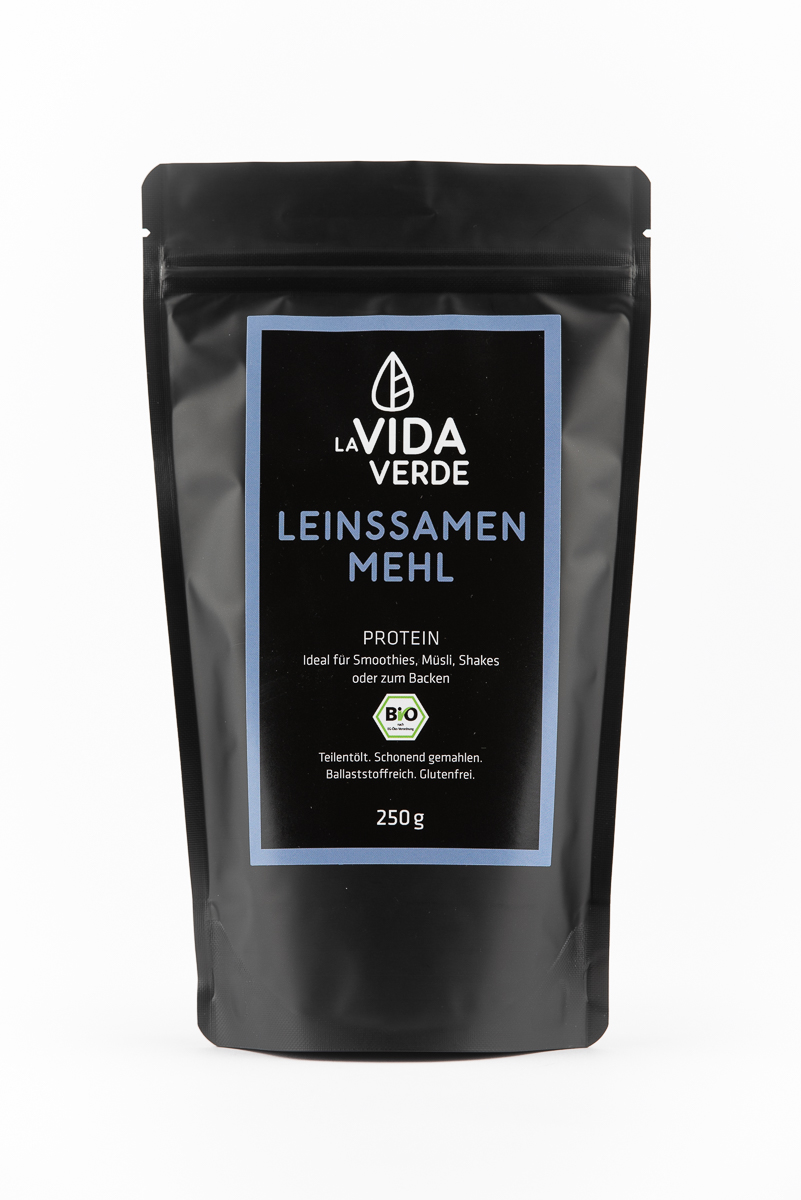 Bio-Leinmehl-250g-La-Vida-Verde Bio Leinsamenmehl