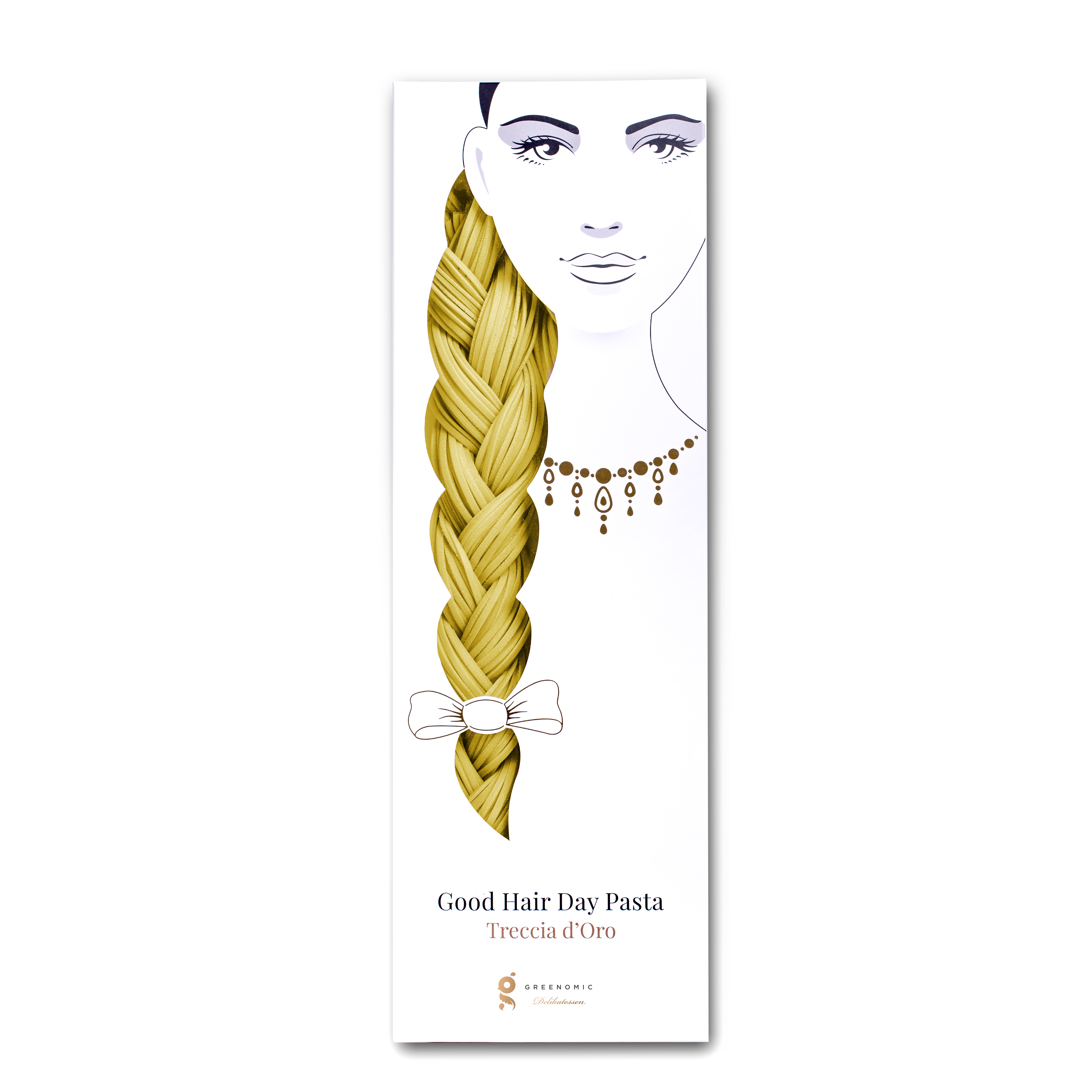 Good hair day pasta - Treccia d´Oro - Nudeln im geflochtenem Zopf
