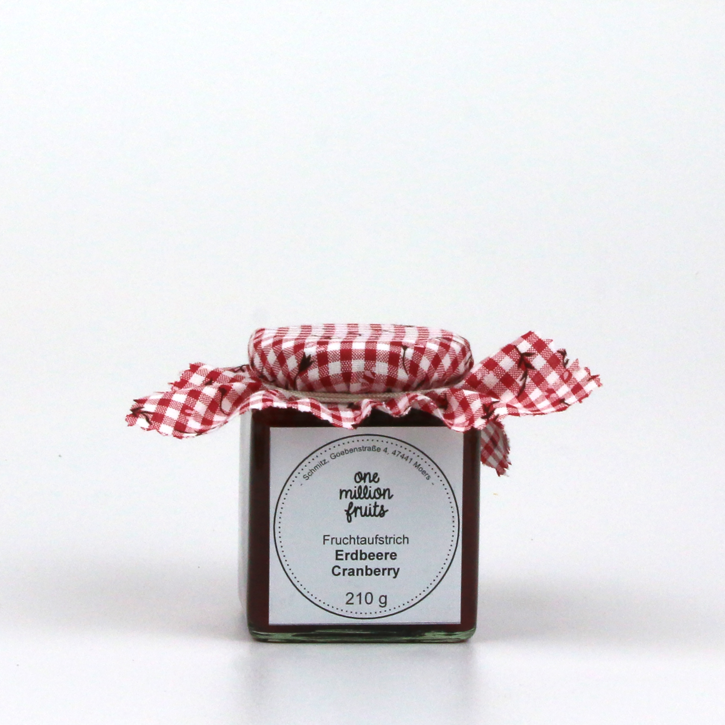 Erdbeere-Cranberry-2 Erdbeer Cranberry Fruchtaufstrich