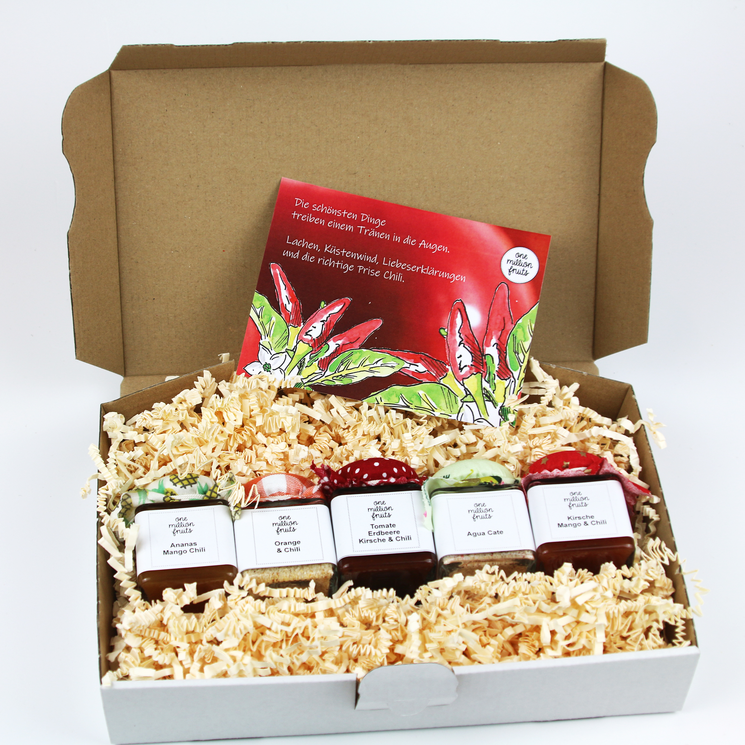 Set-Chili-3 "Jetzt wird es scharf" Chili in Variation