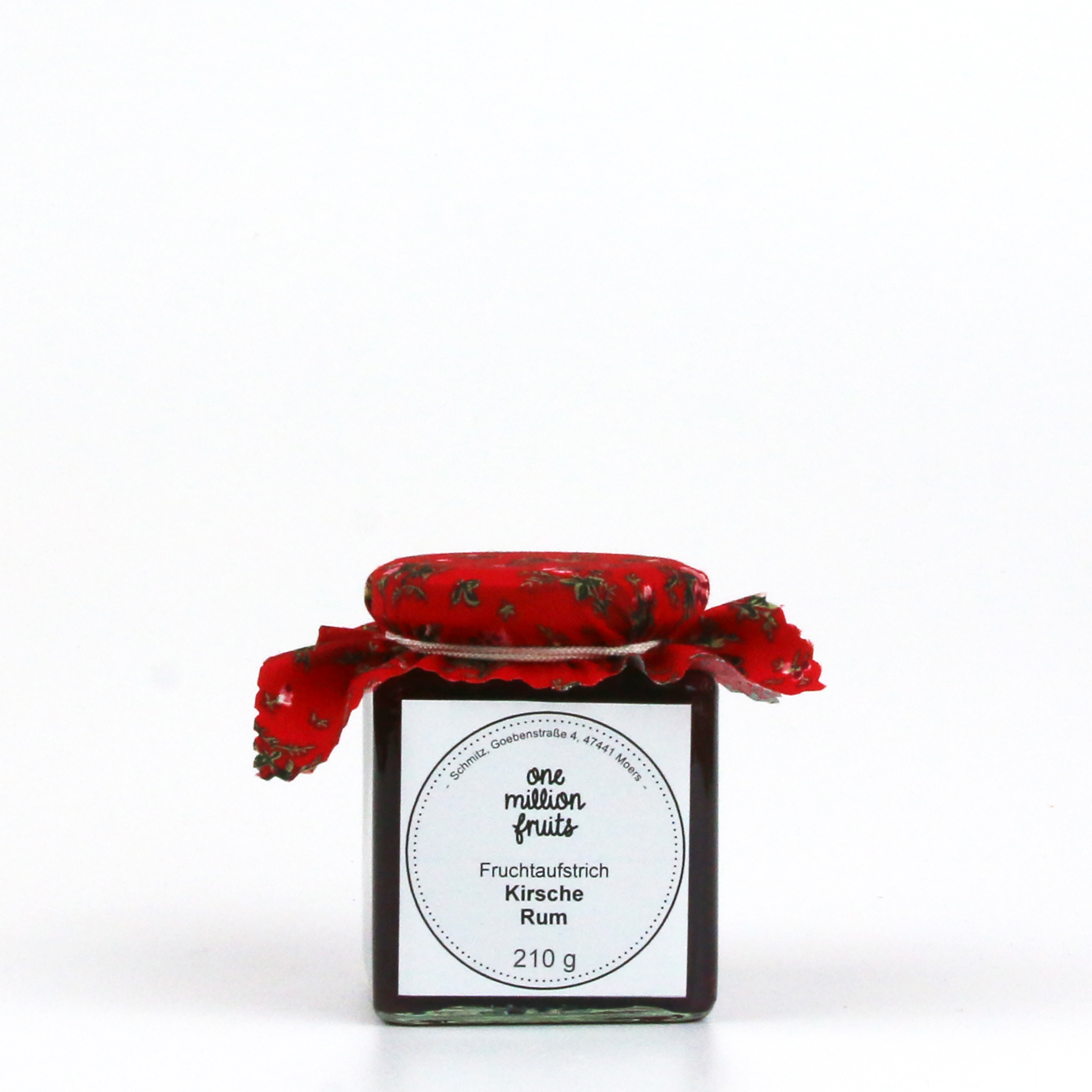 Kirsche-Rum-1 Kirsche Rum Fruchtaufstrich