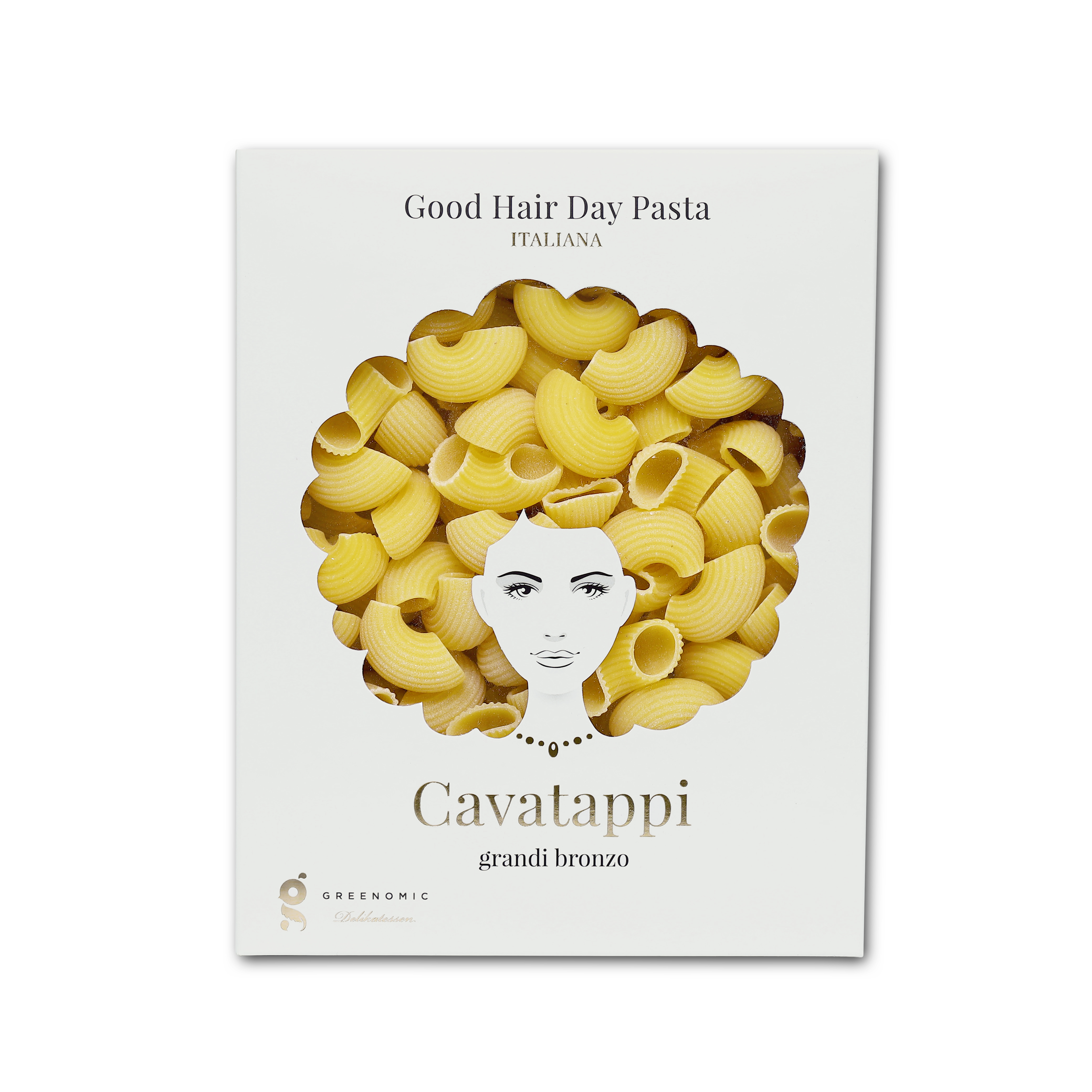 Good hair day pasta - Cavatappi grande bronzo - Röhrennudeln