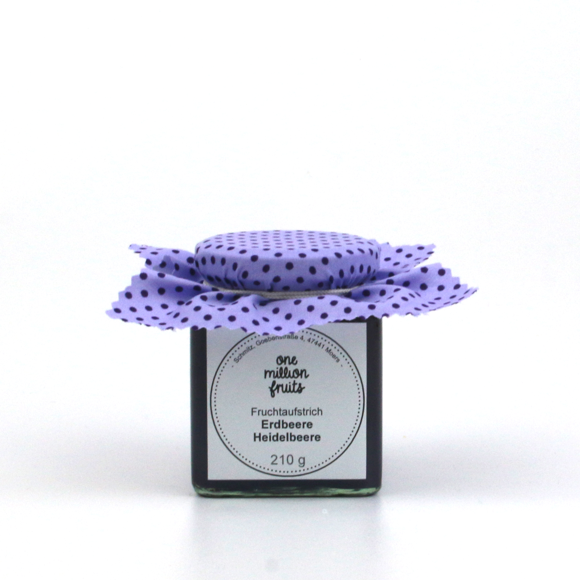 Erdbeere Heidelbeere Fruchtaufstrich