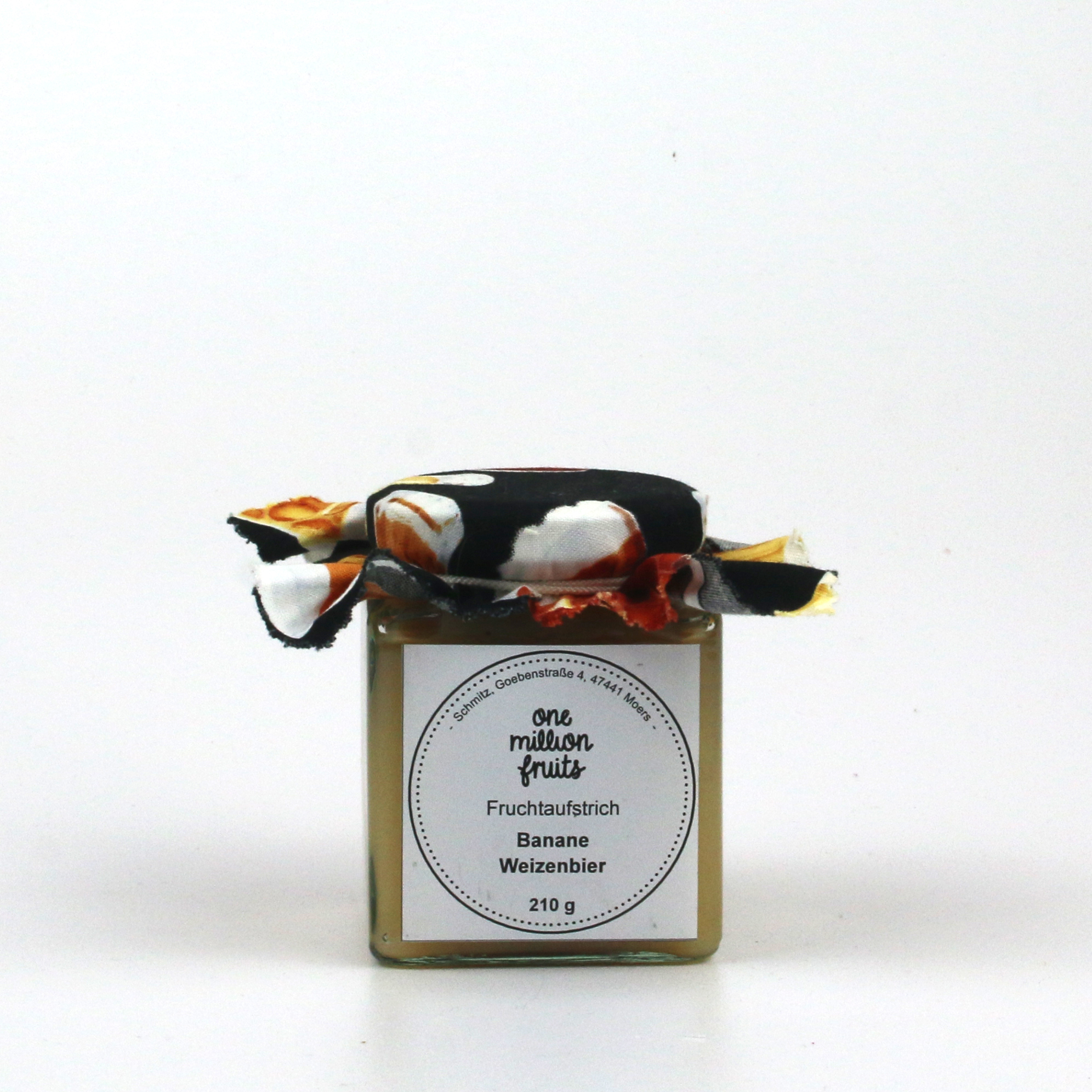 Banane Weizenbier Fruchtaufstrich