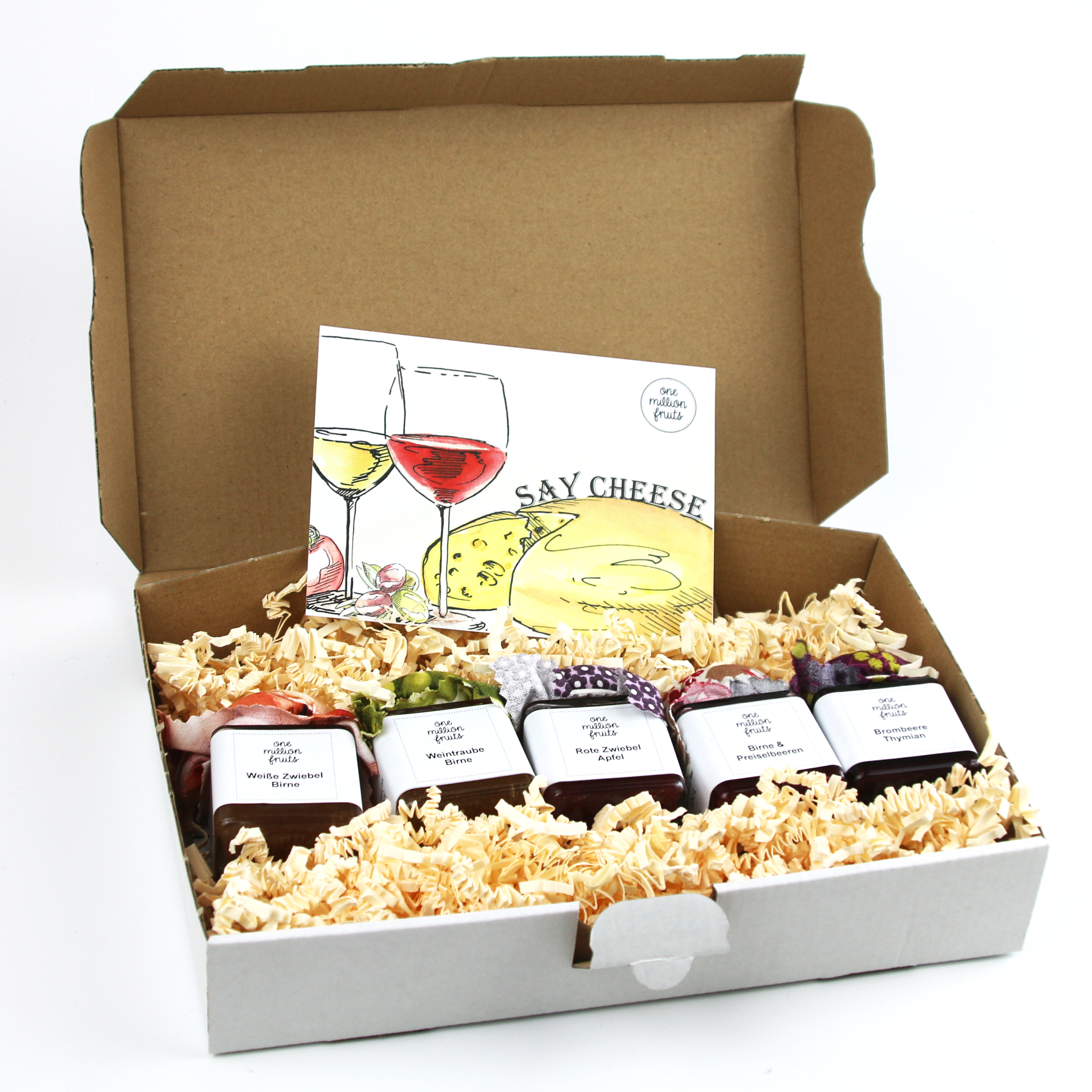 "Say Cheese" Aufstriche zu Käse