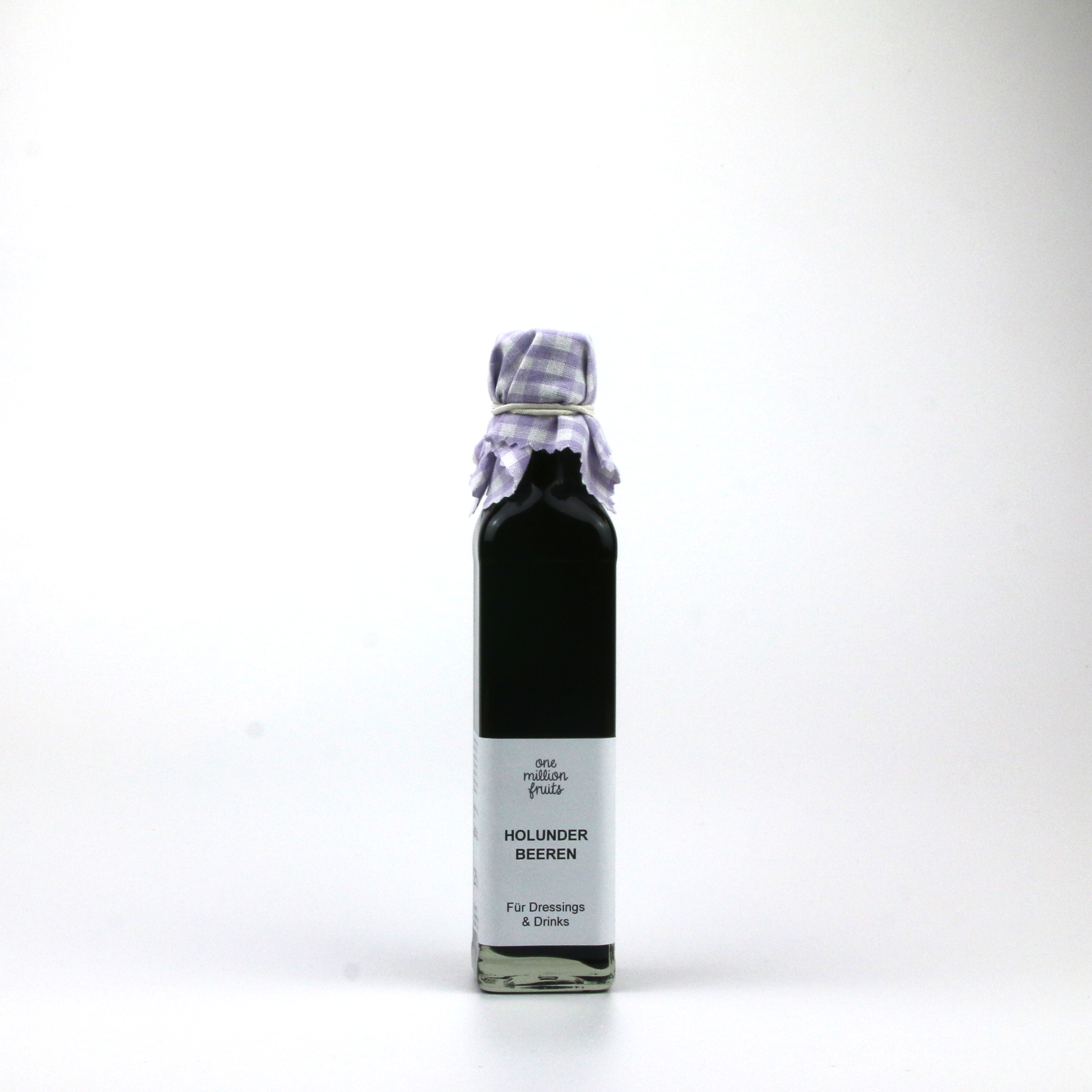 E_Holunder-1-_250-ml Essigzubereitung mit Holunderbeeren