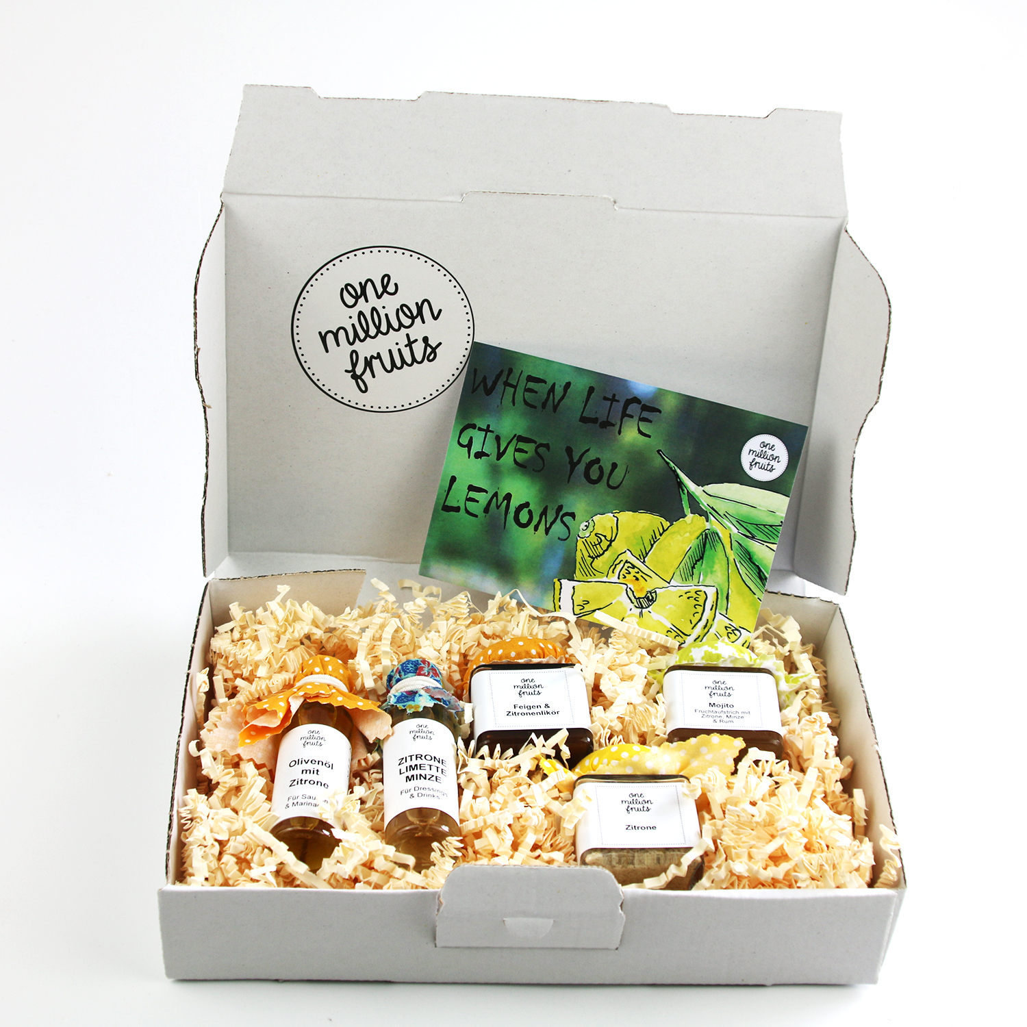 Zitrone-2 Probierpaket mit Zitrone