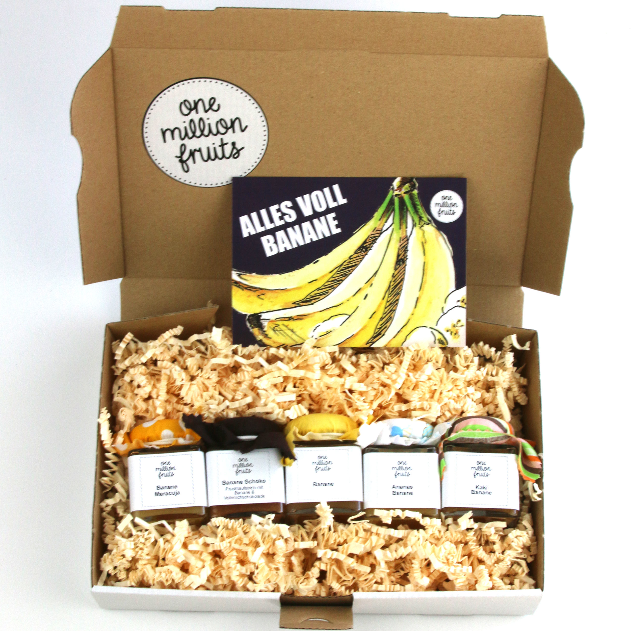 Set-Voll-Banane-2 "ALLES VOLL BANANE" Aufstriche mit Banane