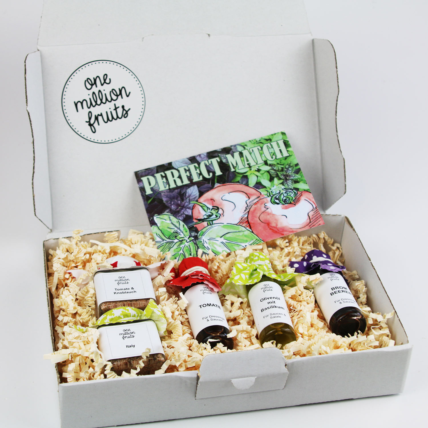 Probierpaket mit Tomate & Basilikum - Perfect Match