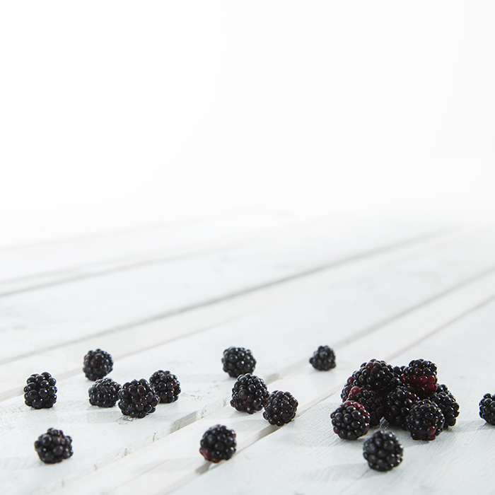 Palette-Brombeeren