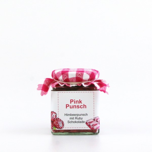 Pink Punsch - Himbeer Punsch mit Rubyschokolade