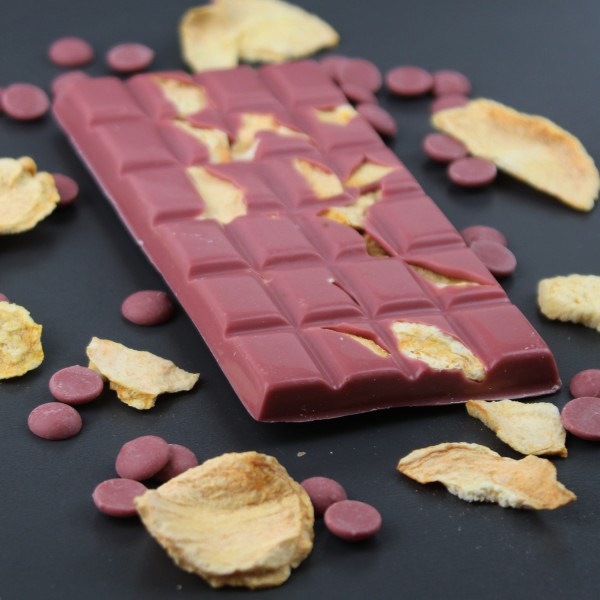 Ruby Schokolade mit Pfirsich