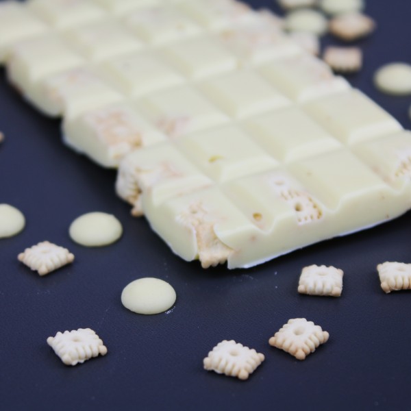 Weiße Schokolade mit Mini Butterkeksen