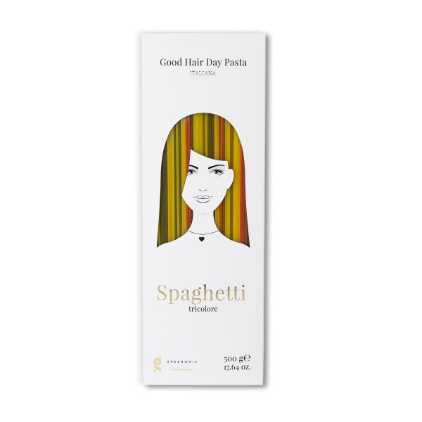 Good hair day pasta - Spaghetti tricolore - Tomate, Spinat & rote Beete