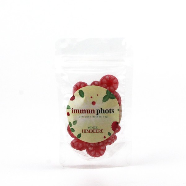Immun Phots - Minze Himbeer Bonbons